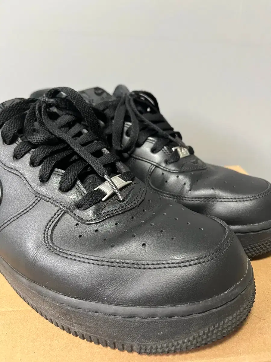 Supreme Air Force 1 ホワイト/ブラック-27.5 NIKE エアフォース1 27.5